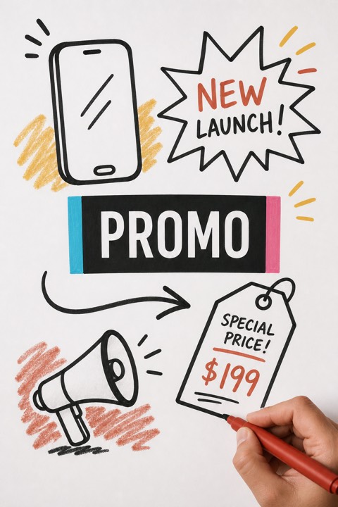 Promotional whiteboard video